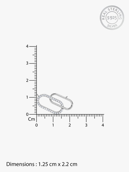 Silver Alouette Necklace