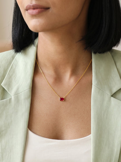 Golden Roseline Necklace
