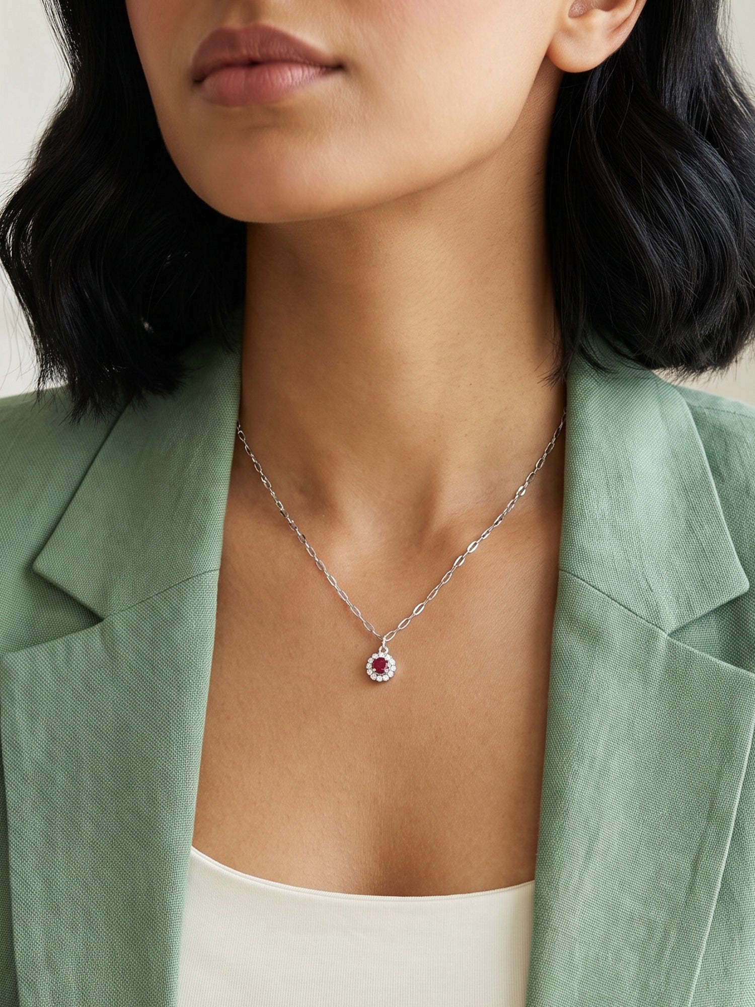 Silver Salacia Necklace