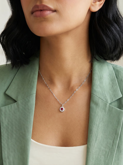 Silver Salacia Necklace