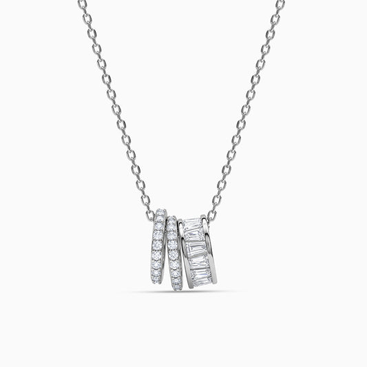Silver Harmony Sparkle Necklace