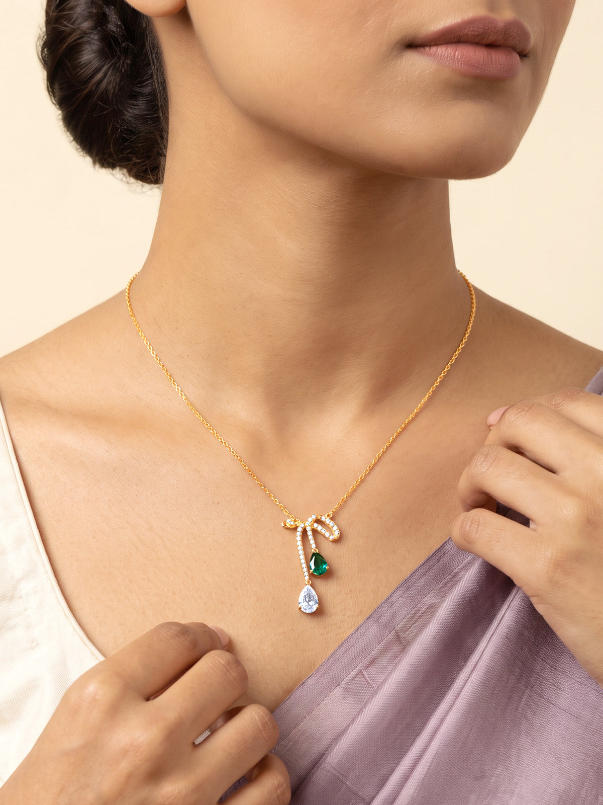 Golden Domitia Necklace