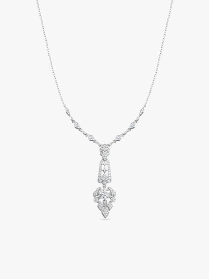 Silver Dazzling Whisper Necklace