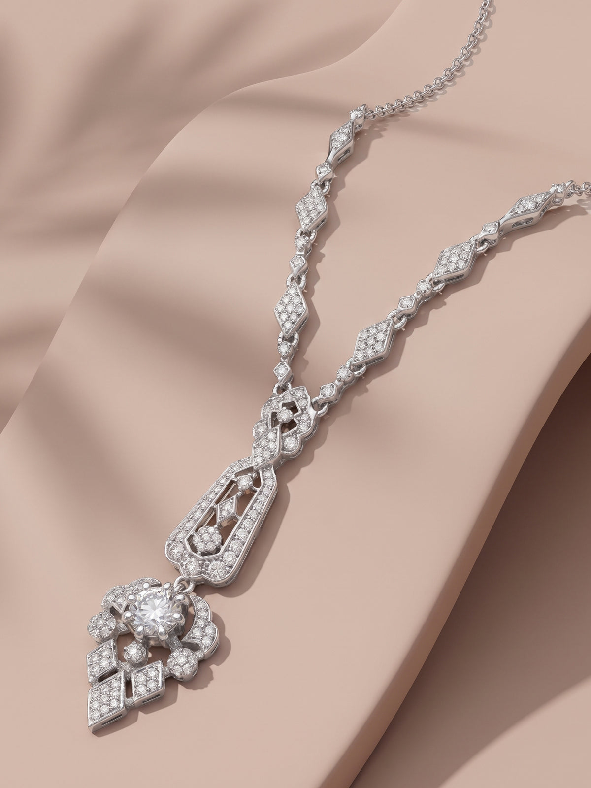 Silver Dazzling Whisper Necklace