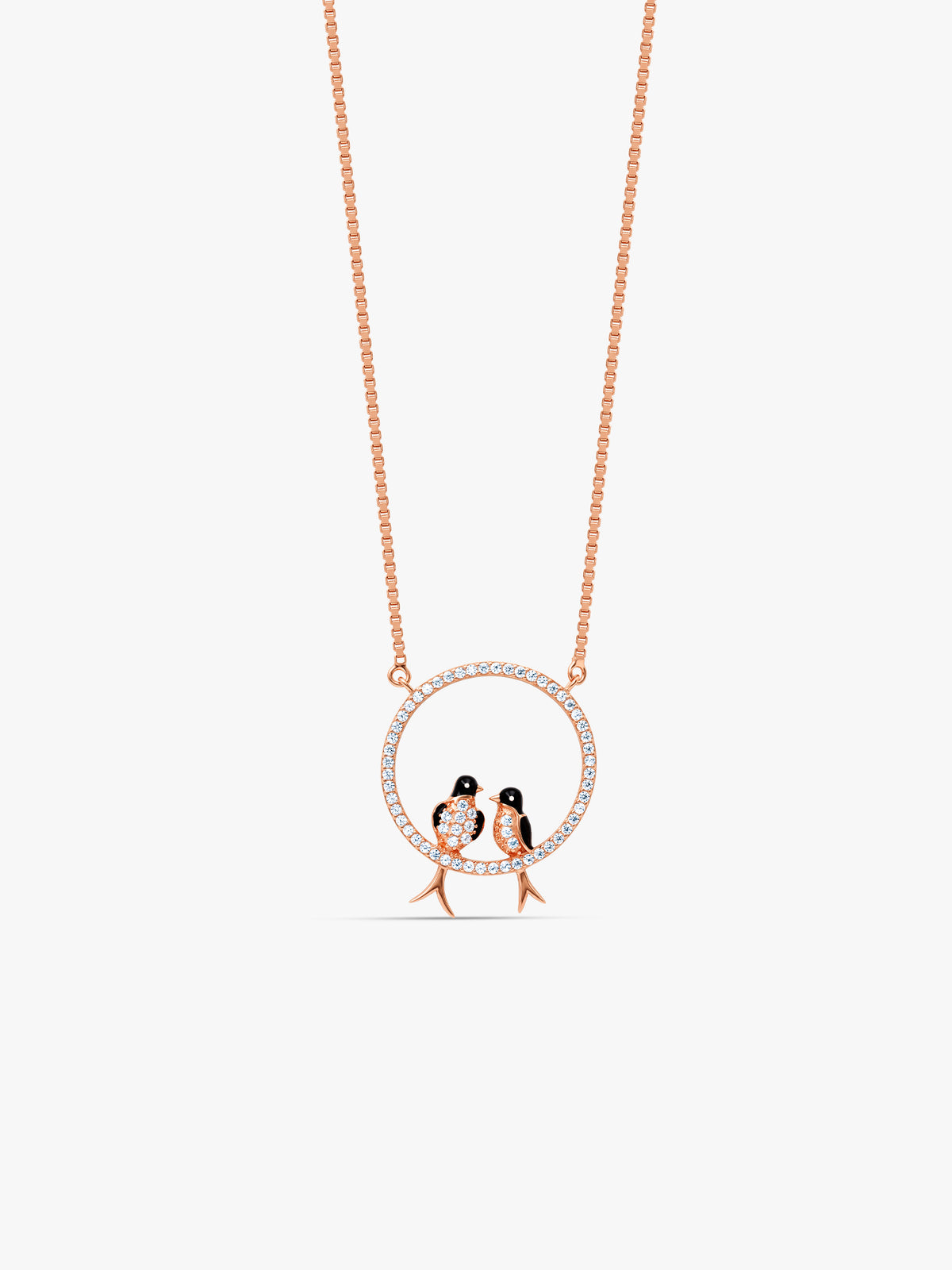 Rose Gold Tortorella Necklace