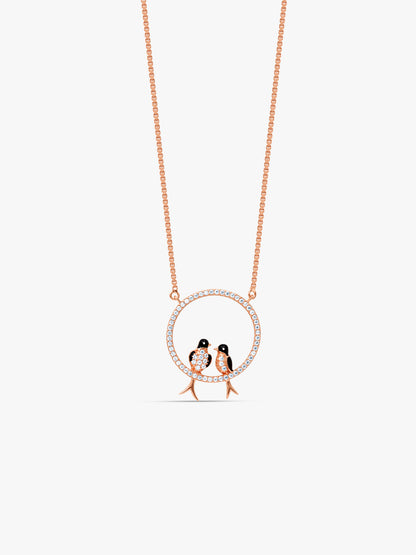 Rose Gold Tortorella Necklace