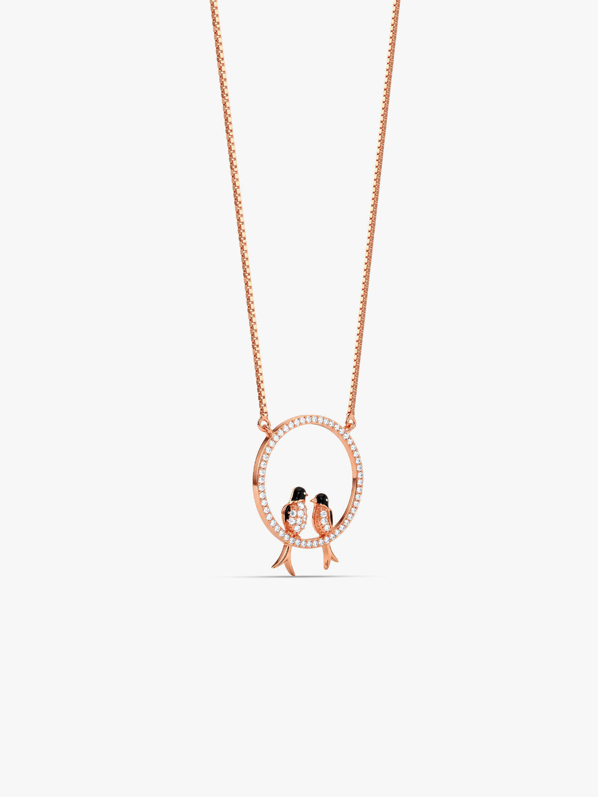 Rose Gold Tortorella Necklace