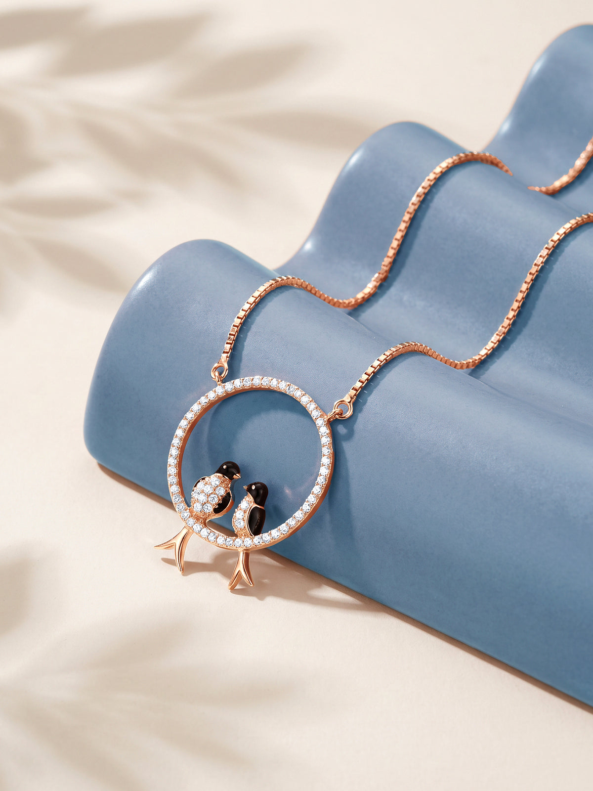 Rose Gold Tortorella Necklace