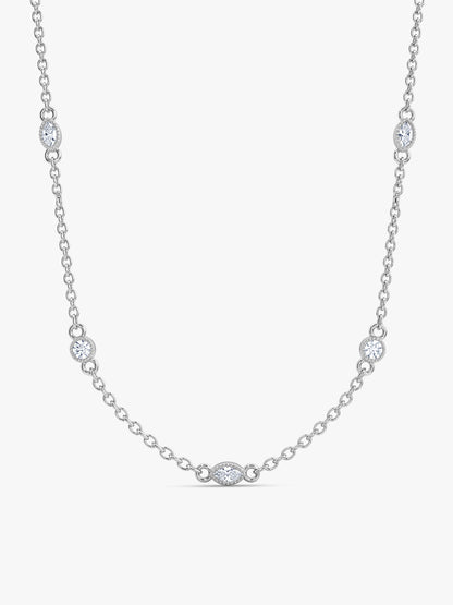 Silver Arashi Necklace