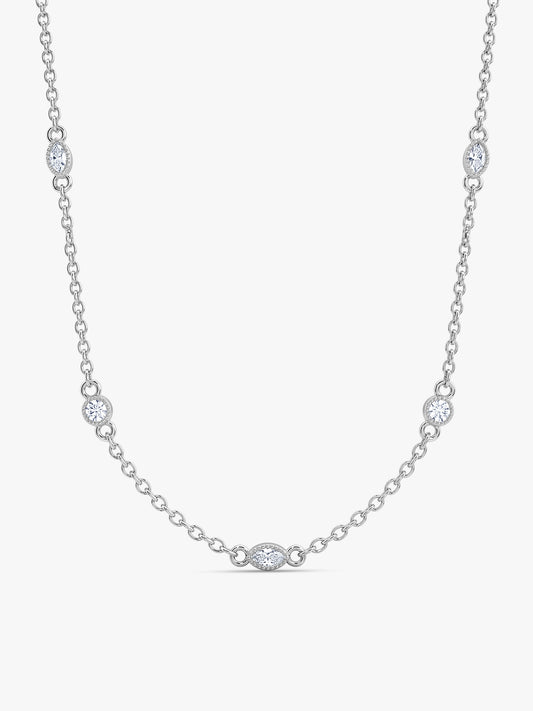 Silver Arashi Necklace