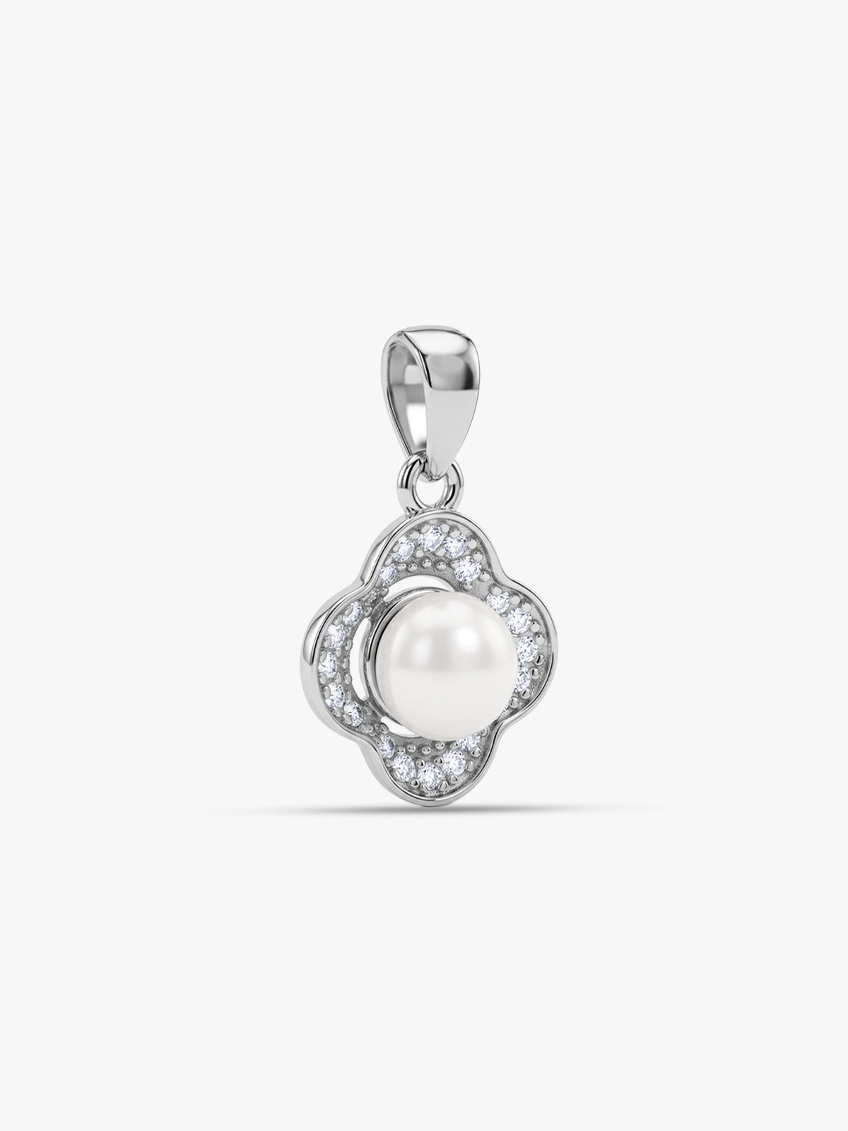 Silver Veronica Pearl Pendant