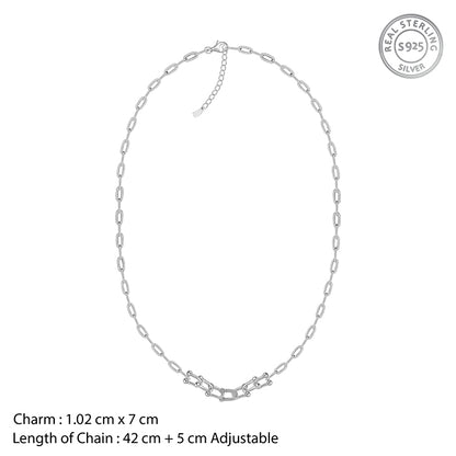 Silver Graduated Link Set