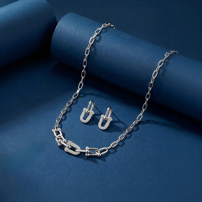 Silver Graduated Link Set