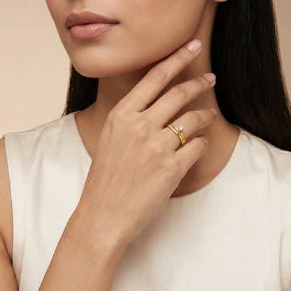 Golden Verena Ring (Size 12)