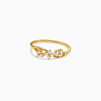 Golden Bougainvillea Ring (Size 12)