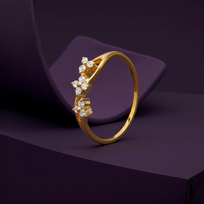 Golden Bougainvillea Ring (Size 12)