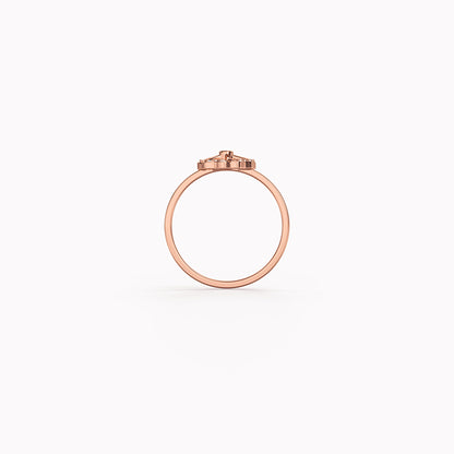 Rose Gold Maelis Ring (Size 12)