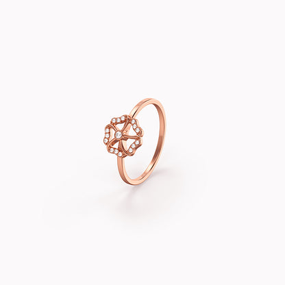 Rose Gold Maelis Ring (Size 12)