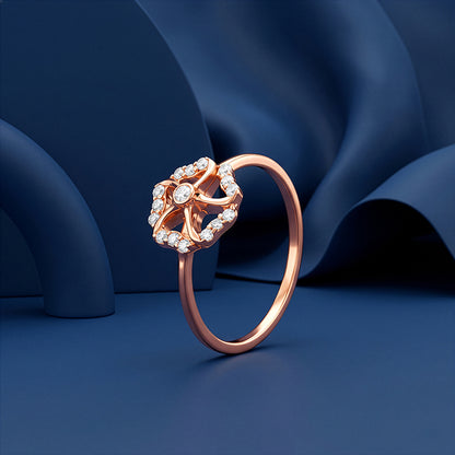 Rose Gold Maelis Ring (Size 12)