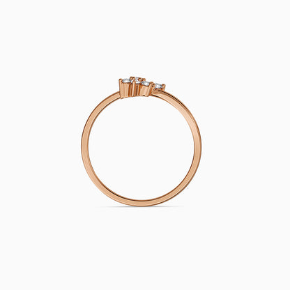 Rose Gold Pretty Tulip Ring (Size 12)