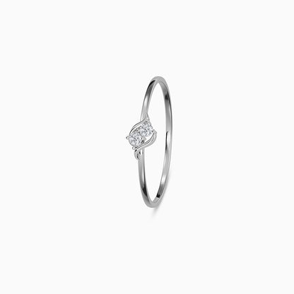Silver Minimalist Ring (Size 12)