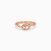 Rose Gold Georgia Knot Ring (Size 12)