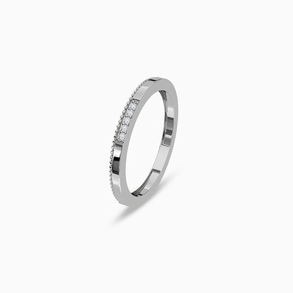 Silver Milgrain Edging Ring (Size 12)