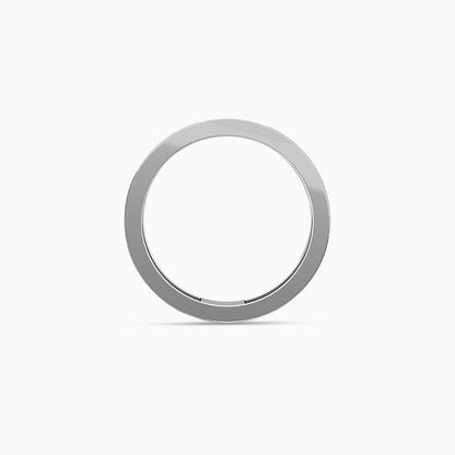 Silver Milgrain Edging Ring (Size 12)