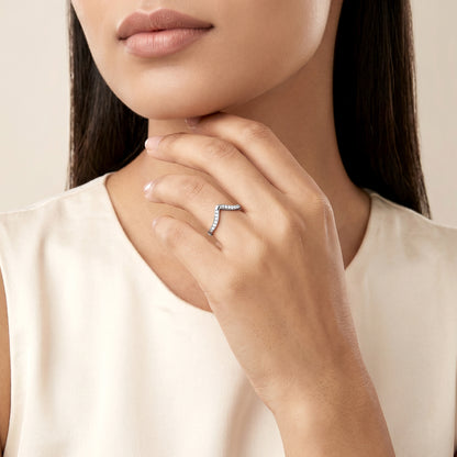 Silver Timeless Gleam Ring (Size 12)