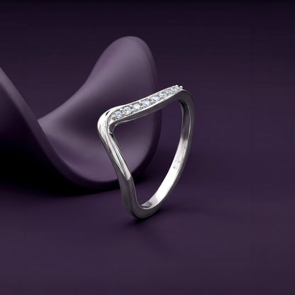 Silver Timeless Gleam Ring (Size 12)
