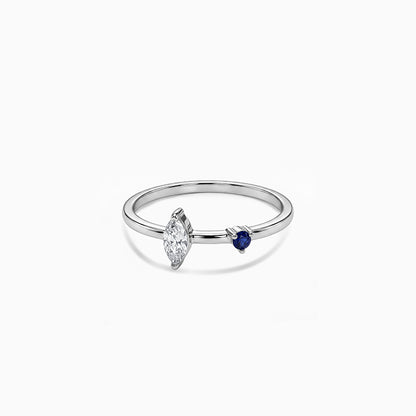 Silver Dynamic Duo Ring (Size 12)