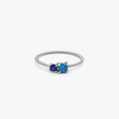Silver Davina Ring (Size 12)