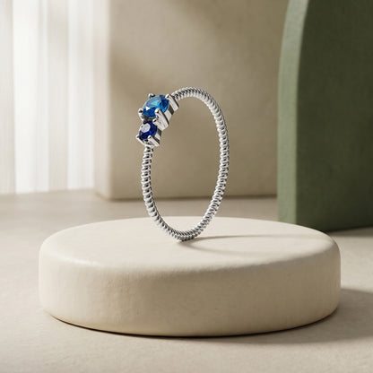 Silver Davina Ring (Size 12)