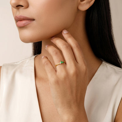 Golden Verdantia Ring (Size 12)