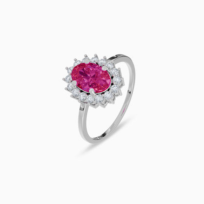 Silver Noctis Petalstone Ring (Size 12)
