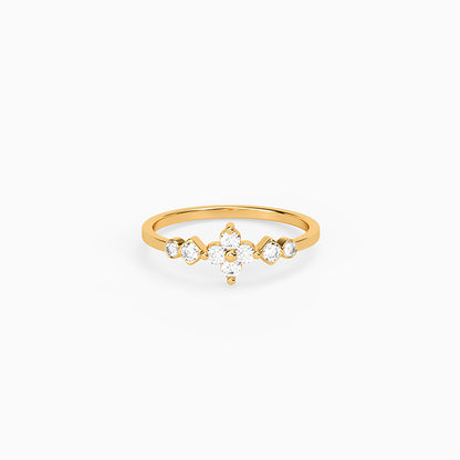 Golden Emberleaf Ring (Size 12)