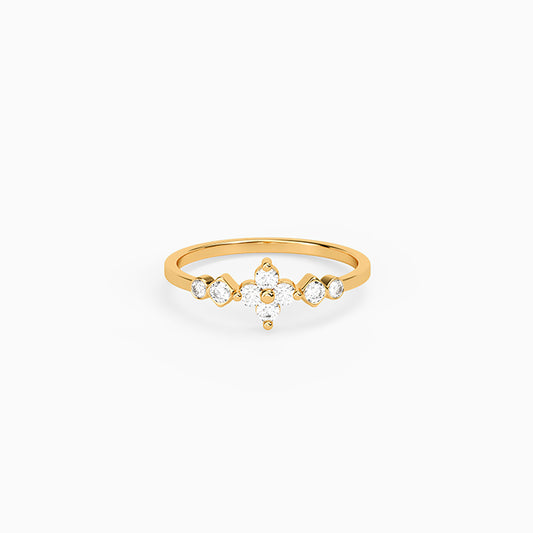 Golden Emberleaf Ring (Size 12)