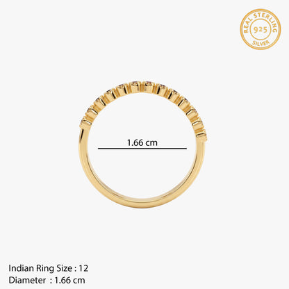 Golden Anneliese Ring (Size 12)