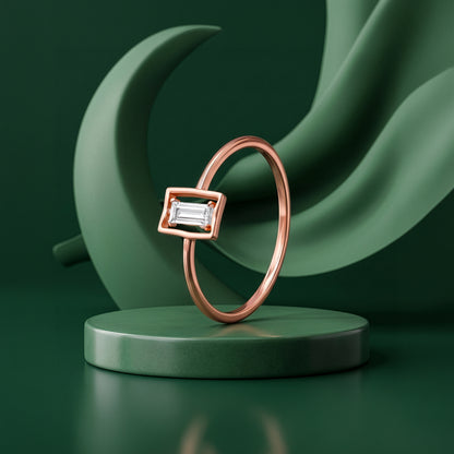 Rose Gold Blush Regent Ring (Size 12)