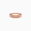 Rose Gold Relaxed Shine Ring (Size 12)