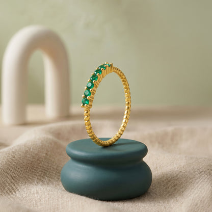 Golden Verde Ring (Size 12)