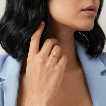Golden Prismelle Ring (Size 12)