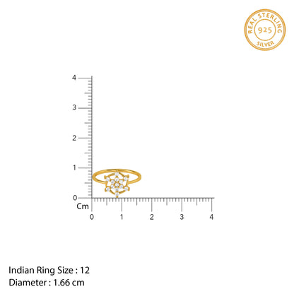 Golden Prismelle Ring (Size 12)