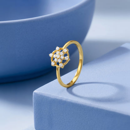 Golden Prismelle Ring (Size 12)