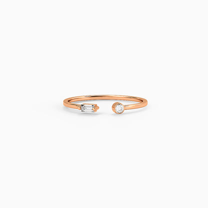 Rose Gold Vela Ring (Size 12)