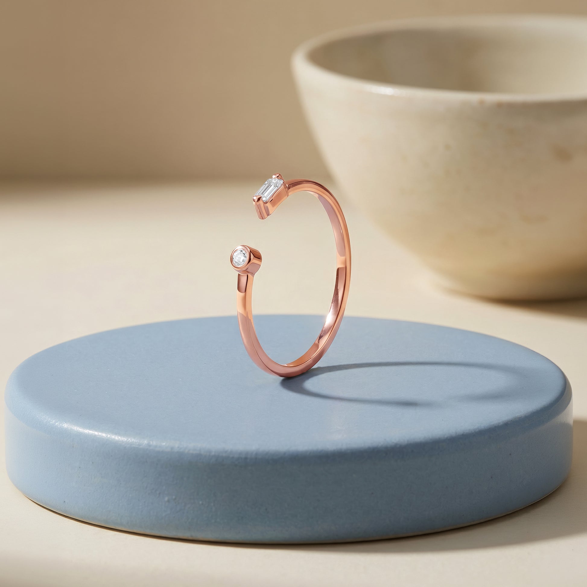 Rose Gold Vela Ring
