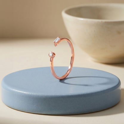 Rose Gold Vela Ring