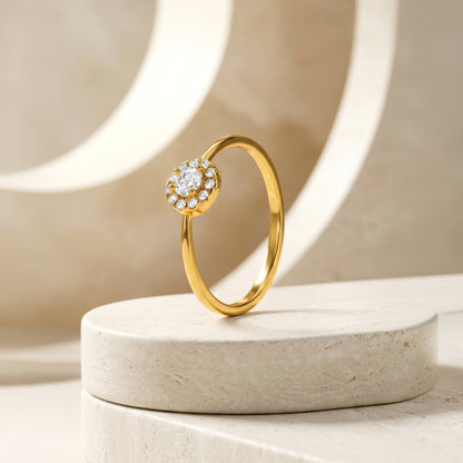 Golden Haloire Ring (Size 12)