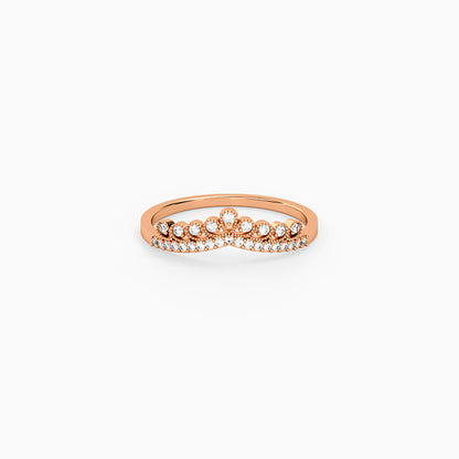 Rose Gold Crestelle Ring (Size 12)