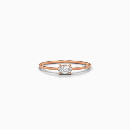 Rose Gold Nymera Ring (Size 12)